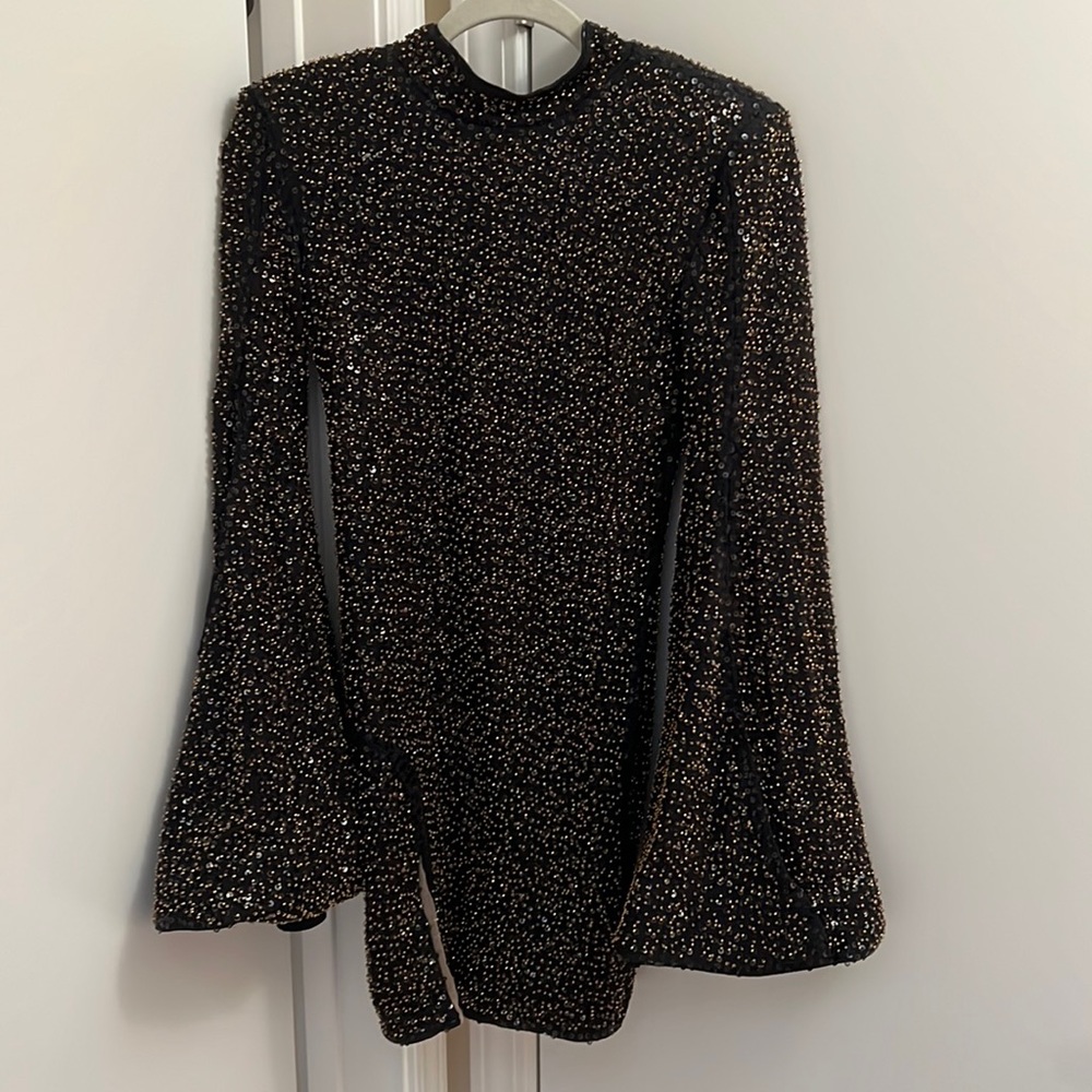 Revolve Black Sequin Dress. New with tag!